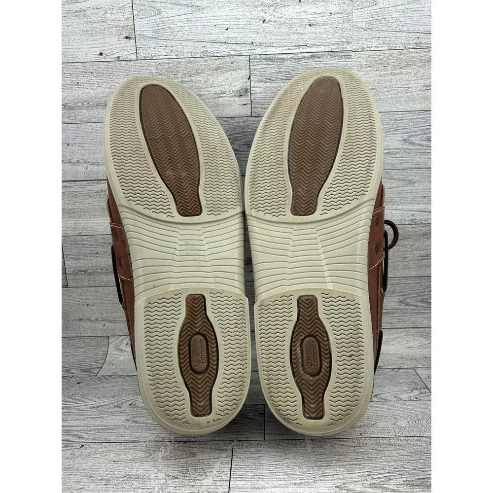 Allen Edmonds Eastport Men Size 11D‎ Tan Leather Boat Shoes Handsewn Loafers